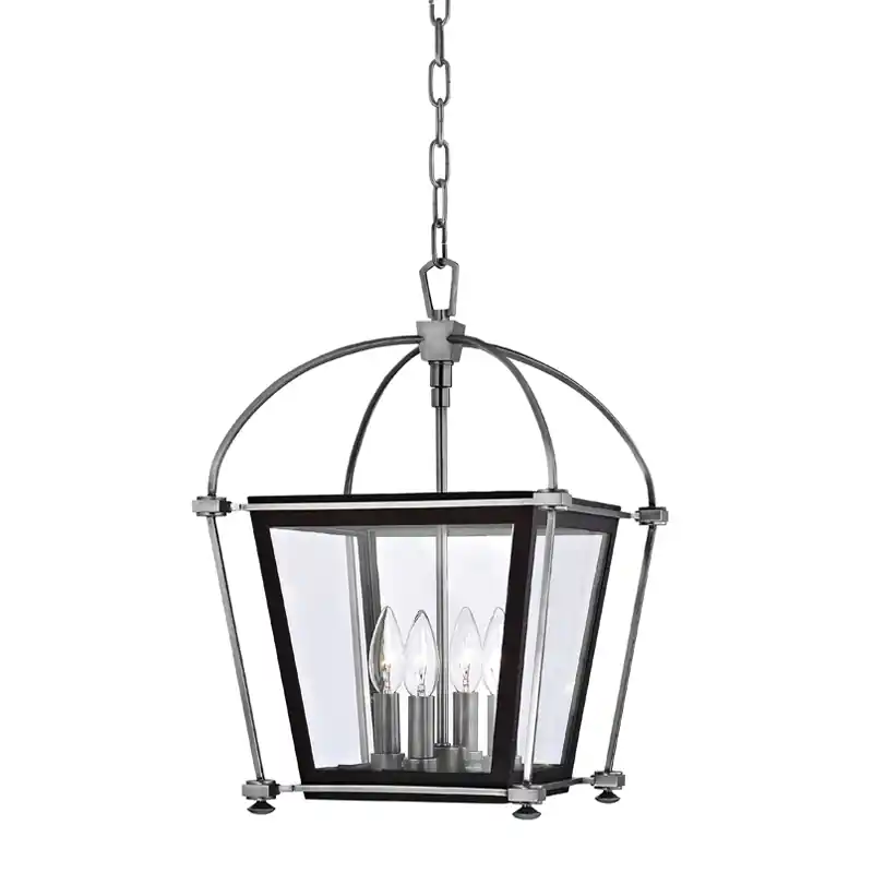 Hollis 4 Light 12.75 inch Polished Nickel Pendant Ceiling Light Low Price