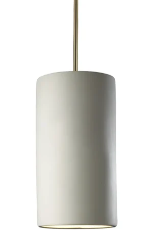 Buy Direct Radiance Collection 1 Light 7 inch Gloss Blush with Dark Bronze Pendant Ceiling Light