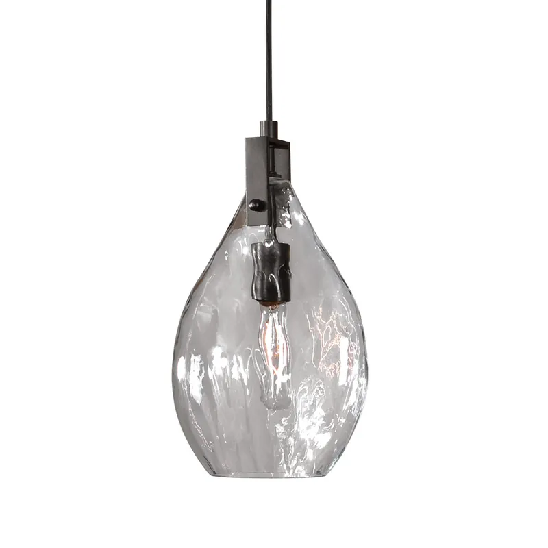 Editor’s Pick Campester 1 Light 4.13 inch Matte Black Mini Pendant Ceiling Light