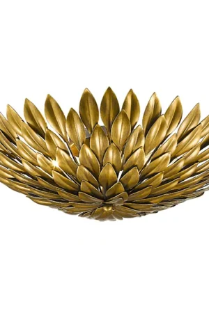 Canada 3 Light 20 inch Gold Flush Mount Ceiling Light Brand New