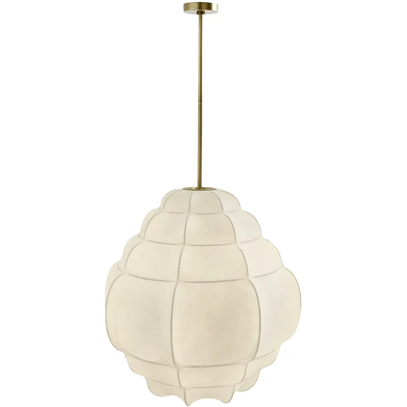 Big Sale Yahara 35 inch Faux Vellum Pendant Ceiling Light