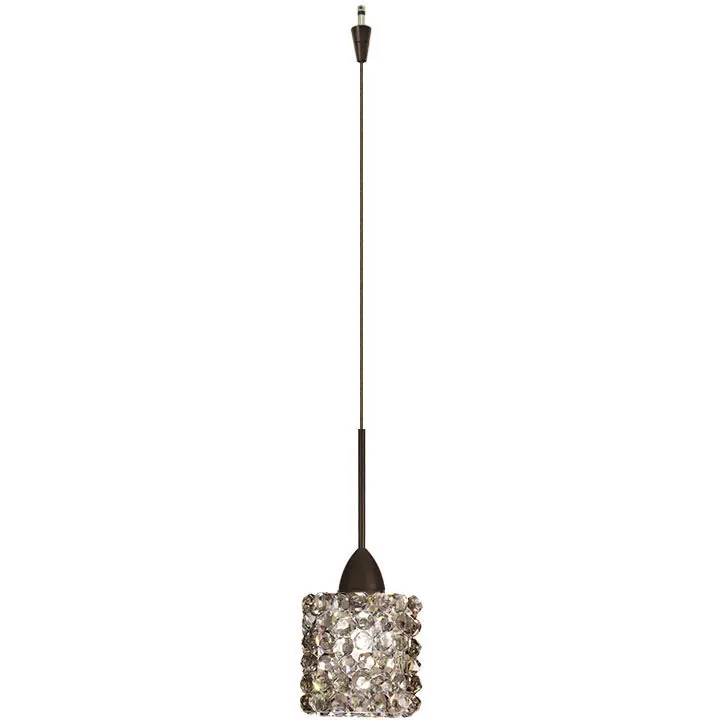 Certified Eternity Jewelry LED 3 inch Dark Bronze Pendant Ceiling Light