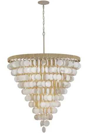 Aurelia's Cove 15 Light 40 inch Autumn White Pendant Ceiling Light Warranty Included