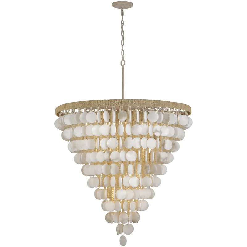 Aurelia's Cove 15 Light 40 inch Autumn White Pendant Ceiling Light Warranty Included