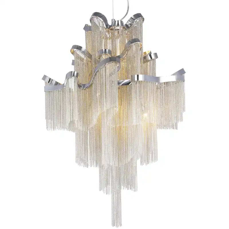 Buy Direct Canada 8 Light 24 inch Chrome Chandelier Ceiling Light