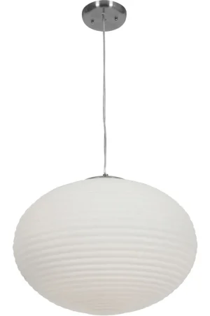 Best Price Callisto 3 Light 18 inch Brushed Steel Pendant Ceiling Light