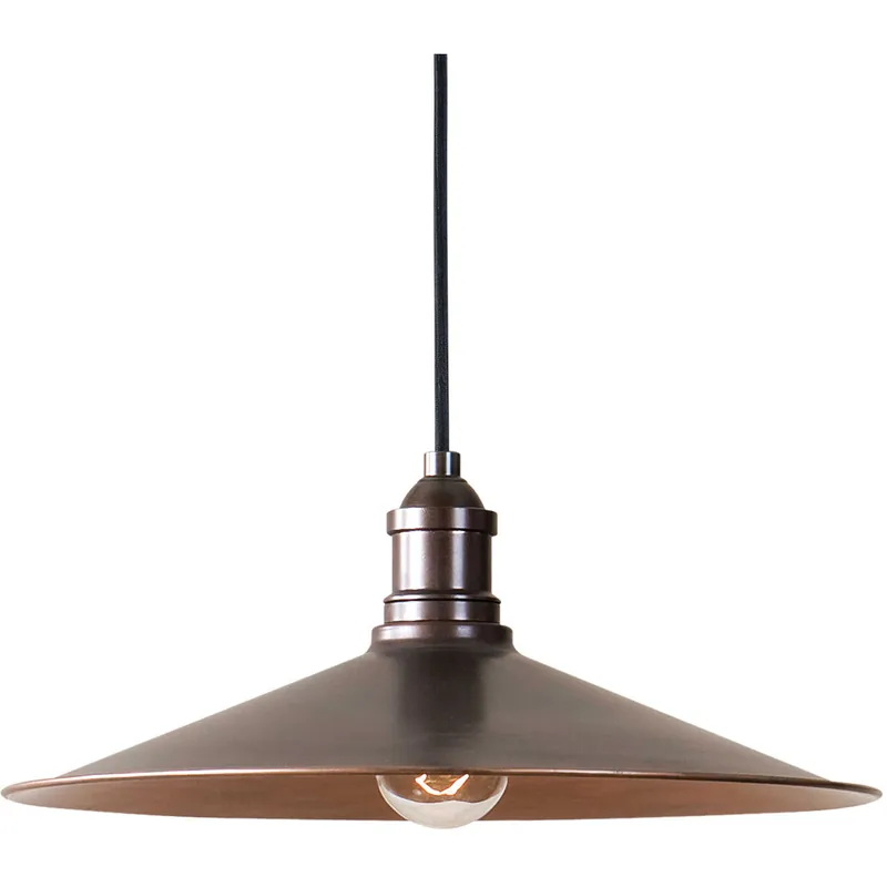 Budget Barnstead 1 Light 14 inch Light Copper Pendant Ceiling Light