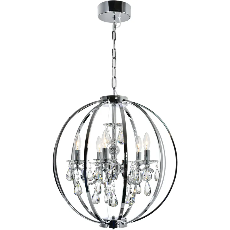 Buy Today Abia LED 22 inch Chrome Up Chandelier Ceiling Light