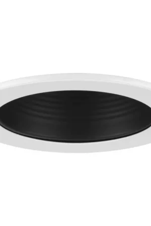 4in Recessed Trim PAR20 Black Step Baffle Trim Express Delivery
