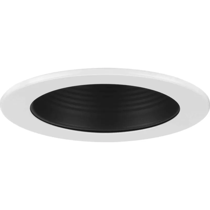 4in Recessed Trim PAR20 Black Step Baffle Trim Express Delivery