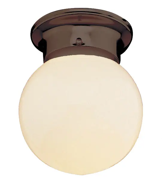 Cheap Dash 1 Light 6 inch Rubbed Oil Bronze Flushmount Ceiling Light