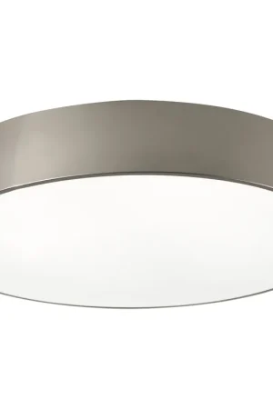 Bailey LED 24 inch Satin Nickel Flush Mount Ceiling Light New Arrival