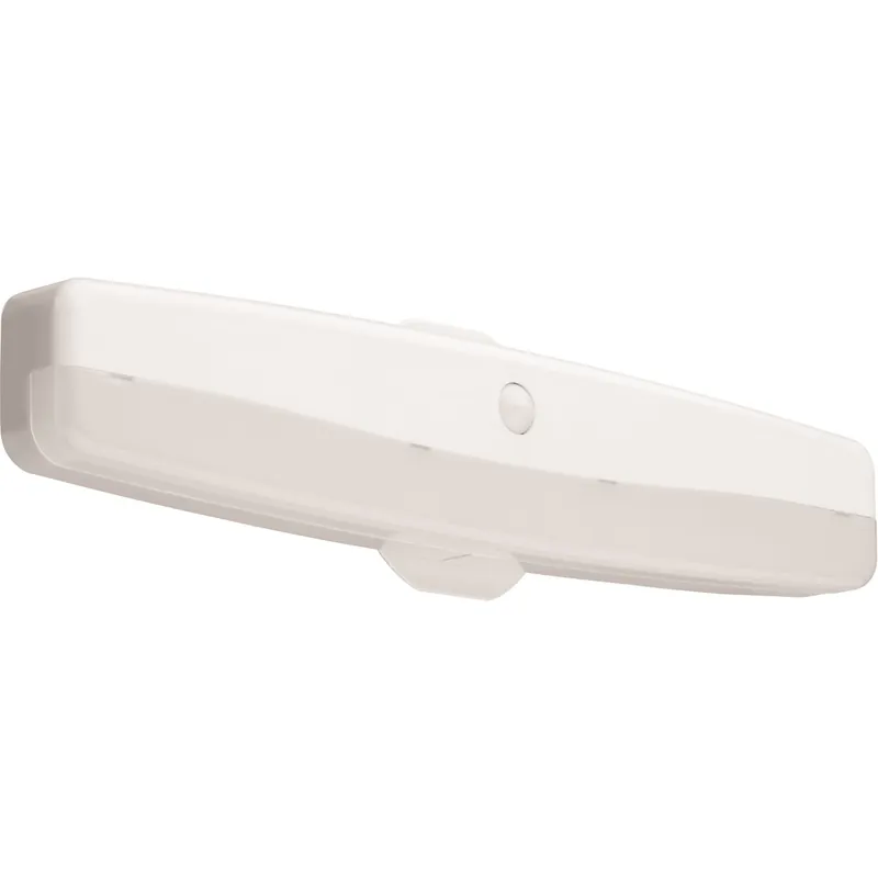 Clearance Indoor LED 18 inch Gloss White Flush Mount Ceiling Light, Motion Sensor