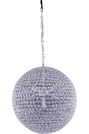 Cabaret 9 Light 20 inch Chrome Pendant Ceiling Light While Supplies Last