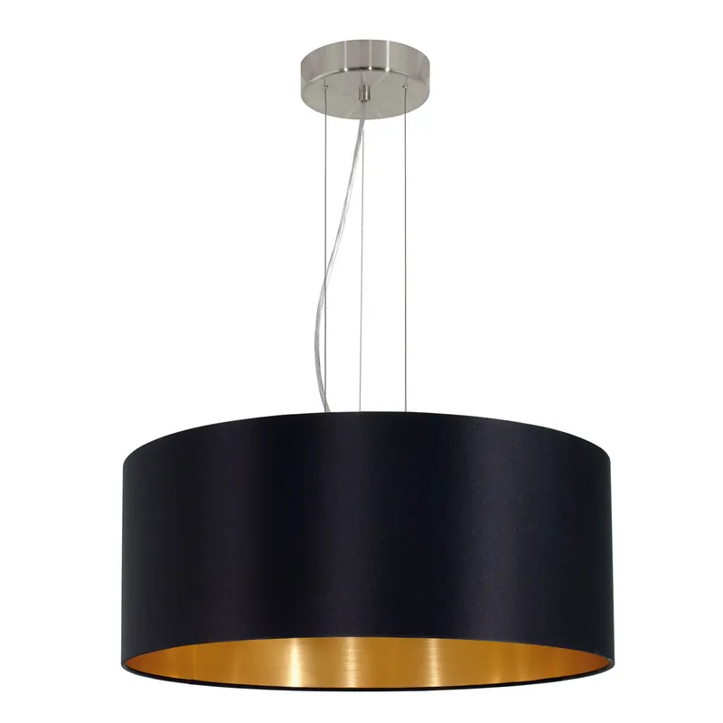 Cheap Maserlo 3 Light 20.87 inch Satin Nickel Pendant Ceiling Light