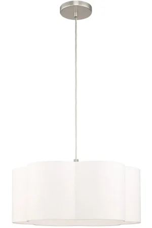 Chelsea 1 Light 18 inch Brushed Nickel Pendant Ceiling Light Holiday Sale