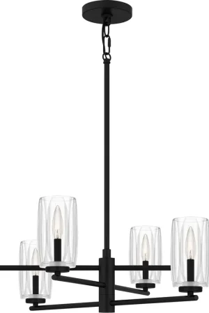 Bulk Order Cunningham 6 Light 26.75 inch Matte Black Chandelier Ceiling Light