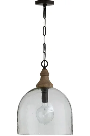 Chandler 1 Light 15 inch Grey Wash and Dark Pewter Pendant Ceiling Light Buy Today