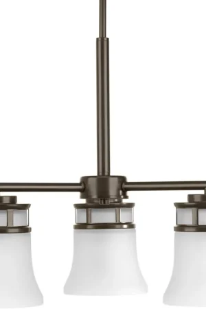 Cascadia 3 Light 21 inch Antique Bronze Chandelier Ceiling Light Hot Deal