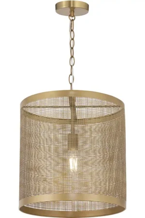 Best Seller Hatcher 1 Light 15 inch Gold Single Pendant Ceiling Light