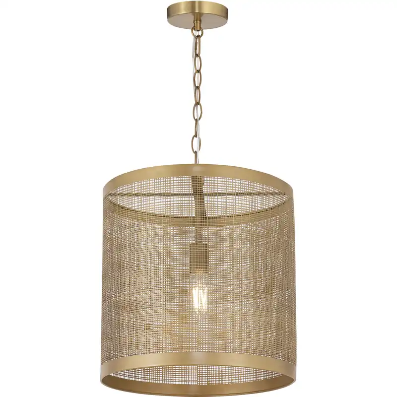 Best Seller Hatcher 1 Light 15 inch Gold Single Pendant Ceiling Light