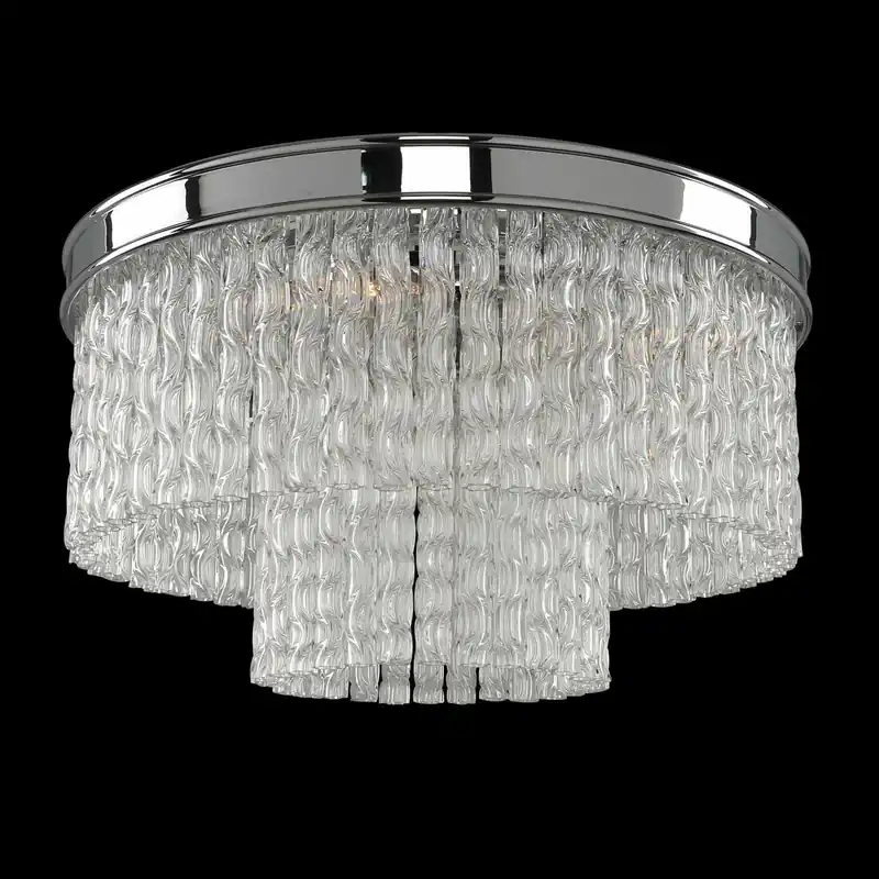 Bulk Order Savena 5 Light 18 inch Chrome Flush Mount Ceiling Light