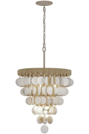 Aurelia's Cove 8 Light 20 inch Autumn White Pendant Ceiling Light Sale