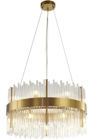 Best Seller Canada 14 Light 24 inch Gold Chandelier Ceiling Light
