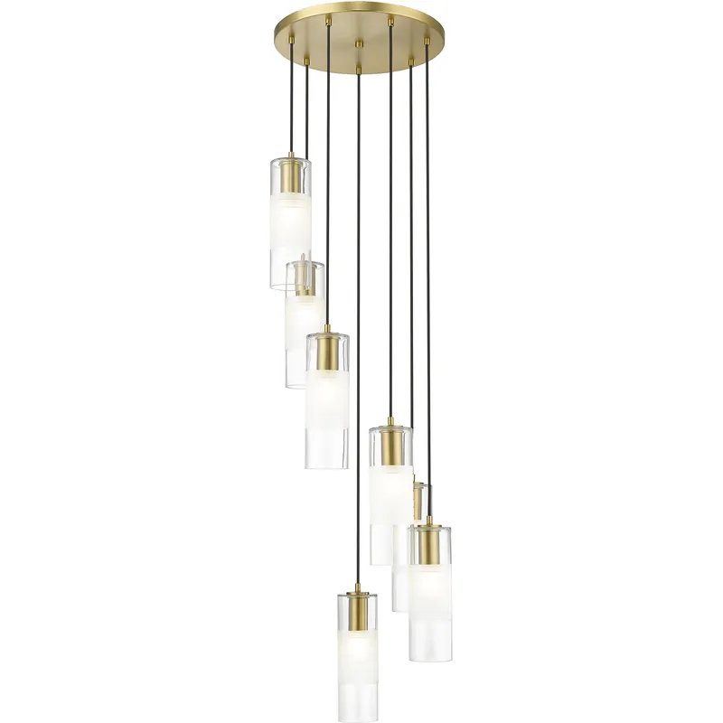 Alton 7 Light 18 inch Modern Gold Chandelier Ceiling Light Trending