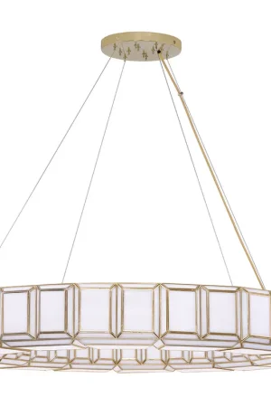 Belmont 16 Light 48 inch Brass Chandelier Ceiling Light Money Back Guarantee