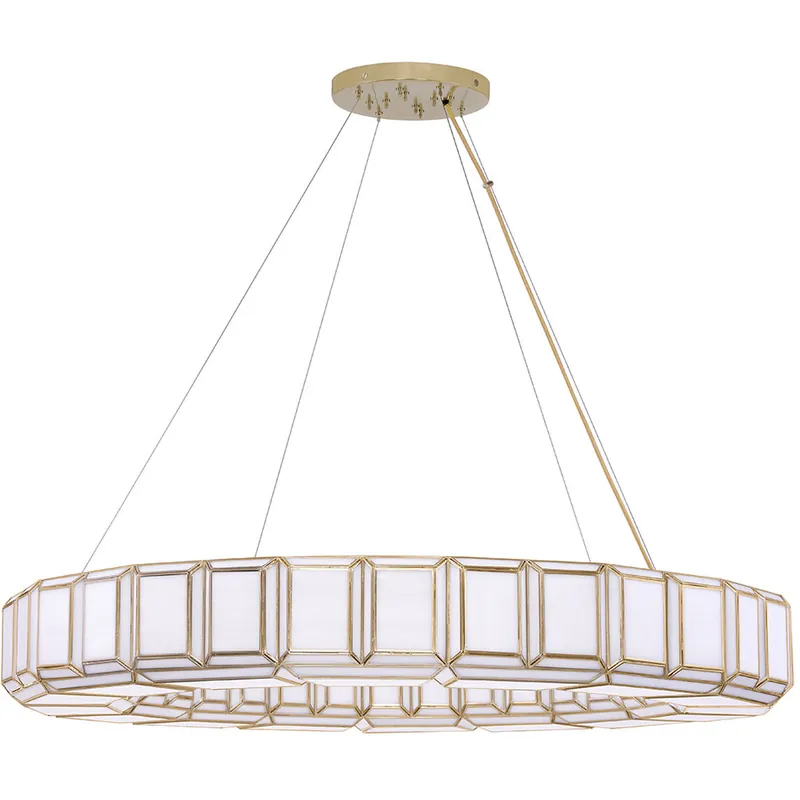 Belmont 16 Light 48 inch Brass Chandelier Ceiling Light Money Back Guarantee