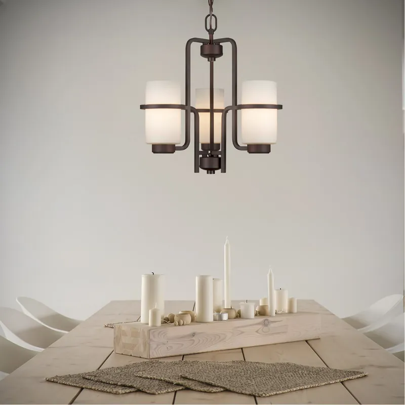 Aubrey 3 Light 18 inch Antique Bronze Chandelier Ceiling Light Viral