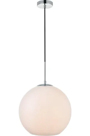 Baxter 1 Light 14 inch Chrome Pendant Ceiling Light Special Discount