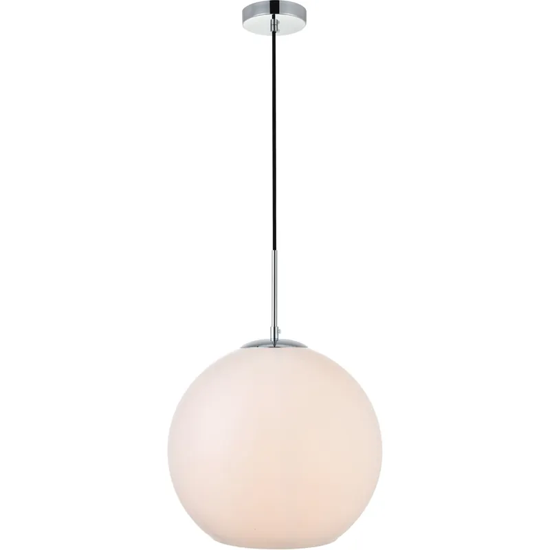 Baxter 1 Light 14 inch Chrome Pendant Ceiling Light Special Discount