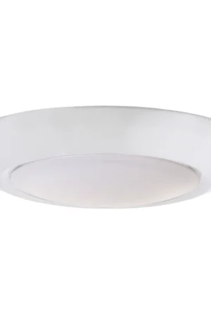 Bejamin LED 7.4 inch White Flushmount Ceiling Light Brand New