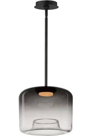 Bombona LED 12 inch Black Single Pendant Ceiling Light Top Pick