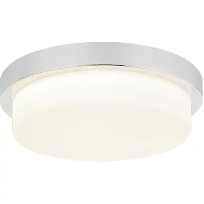 Best Seller Durham LED 12.88 inch Chrome Flush Mount Ceiling Light