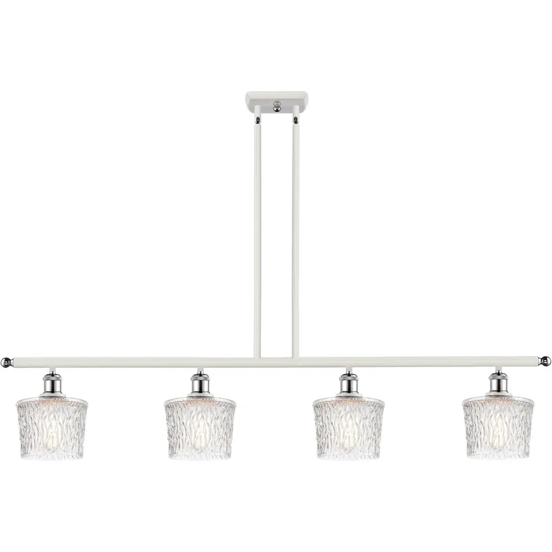 Ballston Niagra LED 48 inch White and Polished Chrome Island Light Ceiling Light, Ballston Save Now