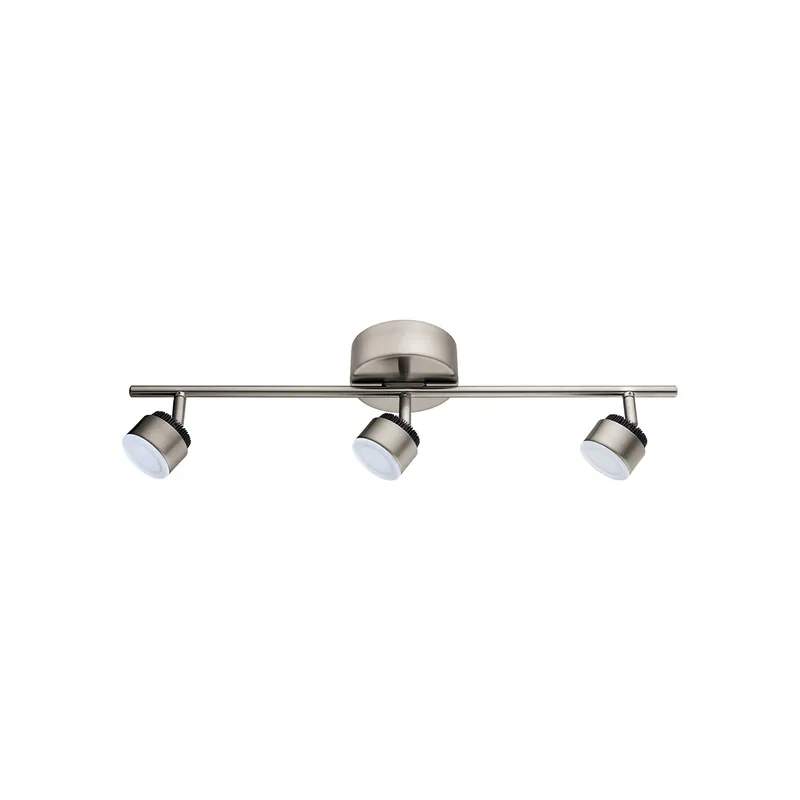 Armento 1 3 Light 120 Matte Nickel Track Light Ceiling Light Next Day Delivery
