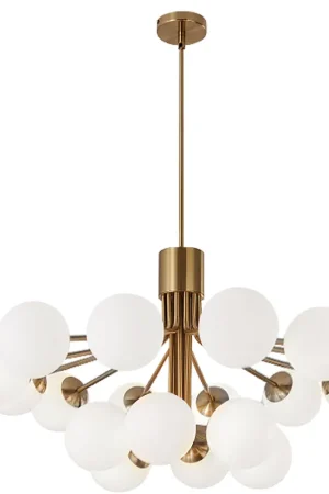 Amanda 18 Light 36 inch Aged Brass Chandelier Ceiling Light Weekend Sale