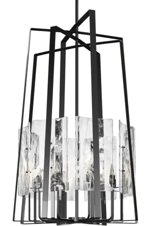 Arc 8 Light 34.4 inch Ink Pendant Ceiling Light, Tall Free Returns