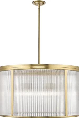 Carnaby 9 Light 32.25 inch Modern Gold Chandelier Ceiling Light Instant Buy