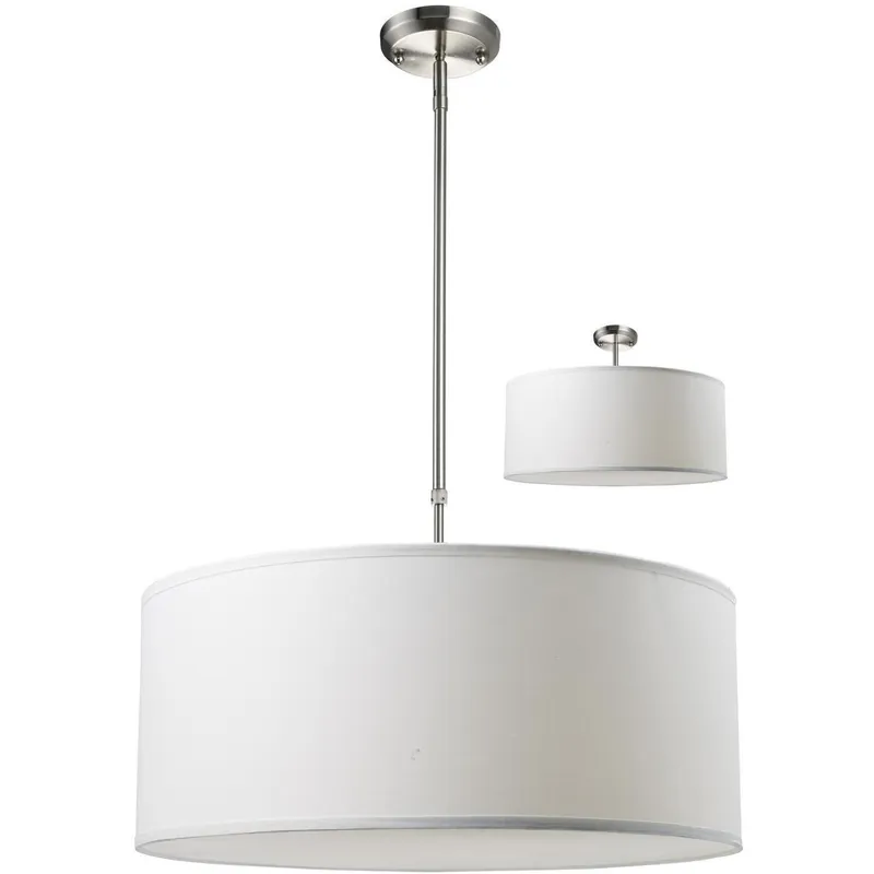 Albion 3 Light 24 inch Brushed Nickel Pendant Ceiling Light Mega Sale