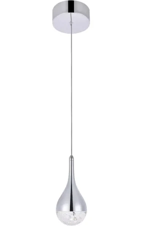 Amherst LED 5 inch Chrome Pendant Ceiling Light Shop Now