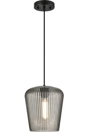 Charismo 1 Light 8.88 inch Black Pendant Ceiling Light Deal