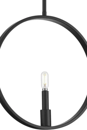 Breckenridge 1 Light 1.37 inch Matte Black Pendant Ceiling Light, Design Series Special Offer