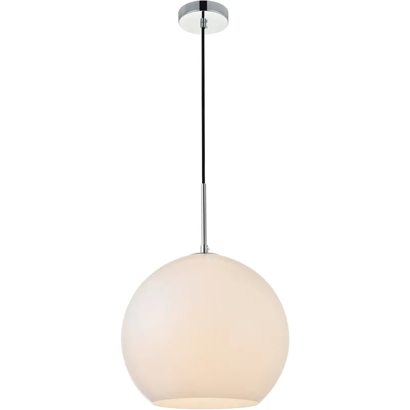 Baxter 1 Light 12 inch Chrome Pendant Ceiling Light Shop Now