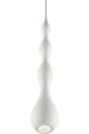 Affordable Polaris 5.25 inch White Pendant Ceiling Light