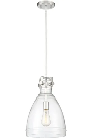 Authentic Beechmont 1 Light 11 inch Polished Nickel Pendant Ceiling Light