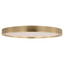 Kelly Wearstler Cerne LED 22 inch Natural Brass Flush Mount Ceiling Light in 277V New Release